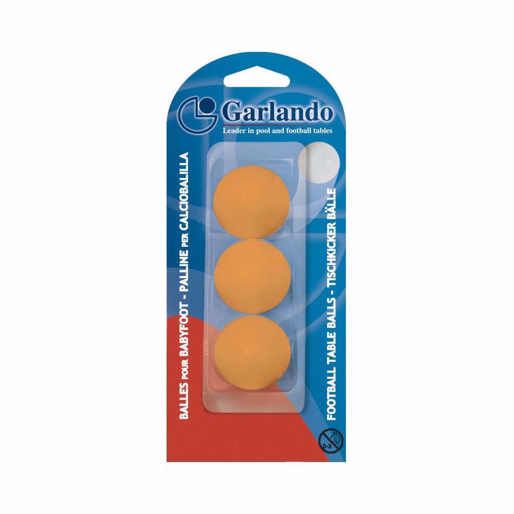 Blister di 3 palline arancio standard Cod. BLI-3PA