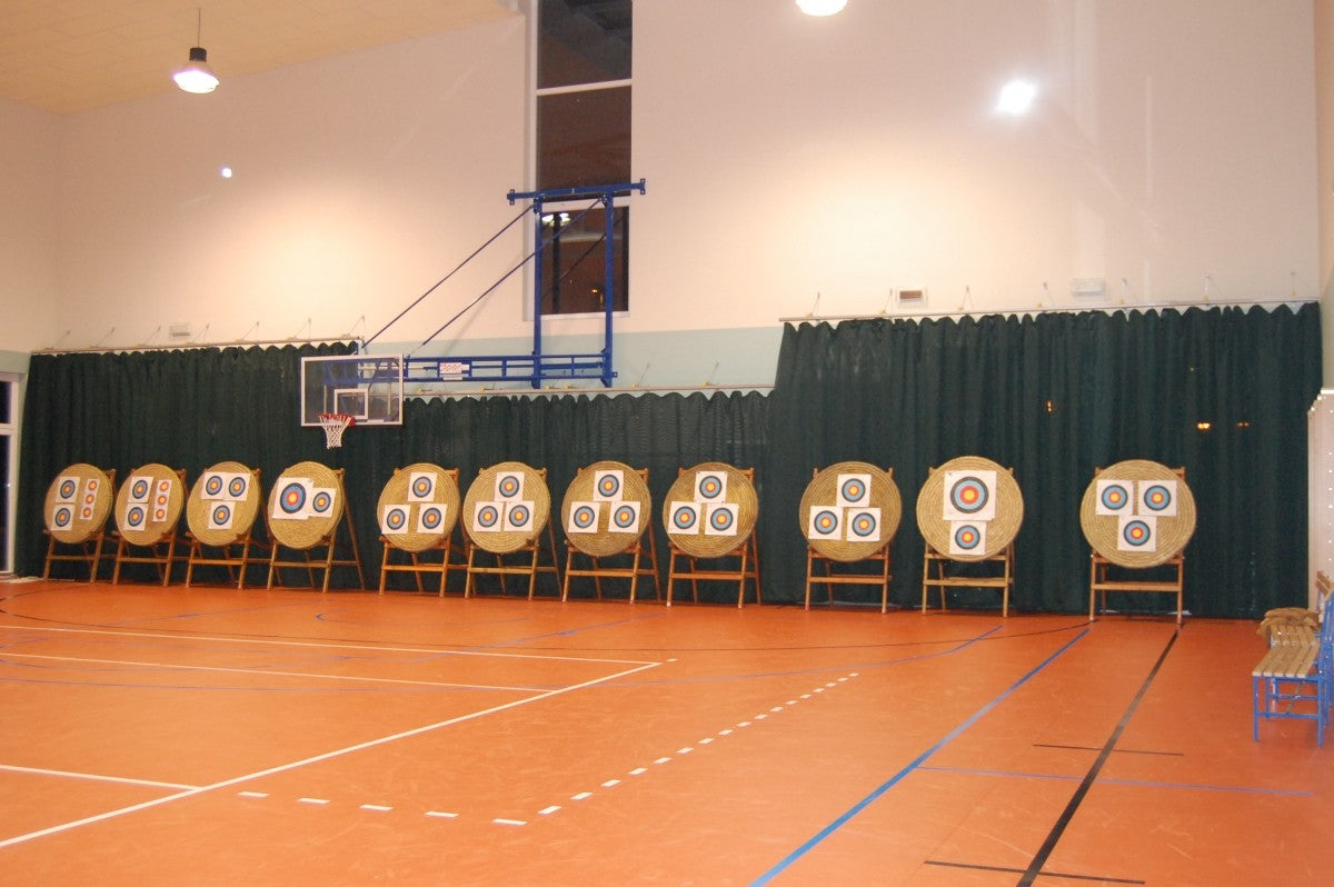 Rete protezione battifreccia art49 tiro con arco verde costo per telo da mt 10x2,50