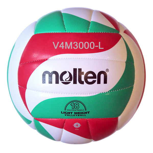 Pallone Molten Volley V4M3000-L Omologato FIPAV Campionato Under 12 attività scolastica