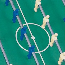 CALCIO BALILLA GARLANDO OPEN AIR PER ESTERNO ASTE RIENTRANTI GAMBE PIEGHEVOLI