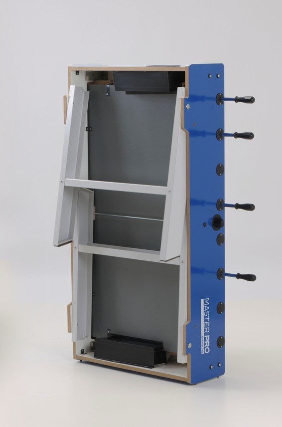 Calcio Balilla Garlando Master Pro Weatherproof Aste Uscenti Gambe Pieghevoli