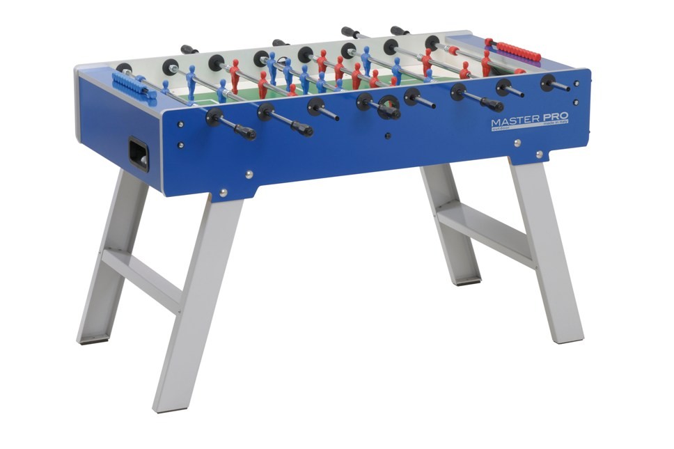 Calcio Balilla Garlando Master Pro Weatherproof Aste Uscenti Gambe Pieghevoli