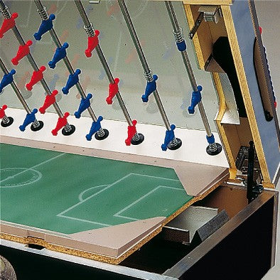 Calcio Balilla Garlando Maracana' Con Gettoniera Aste Rientranti