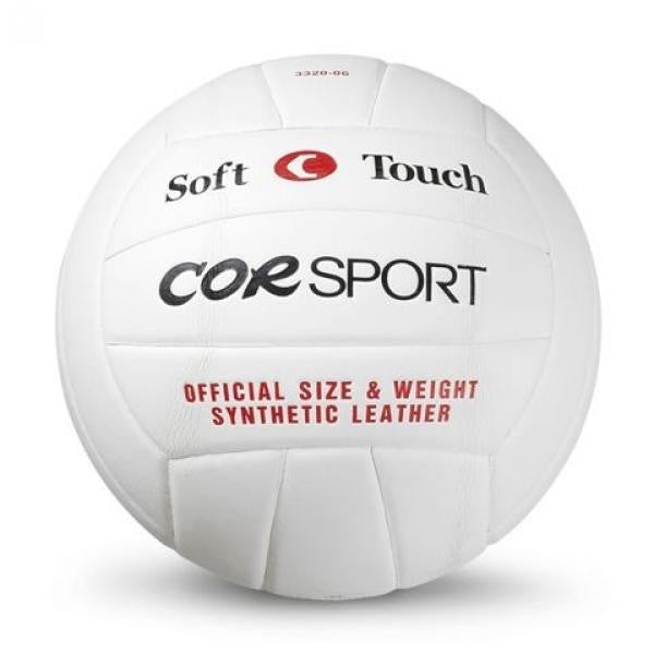 PALLONE PALLAVOLO VOLLEY SOFT COR SPORT TOUCH 3320 BIANCO