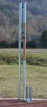 Impianto pallavolo monotubolare in acciaio Art. V 703/TR