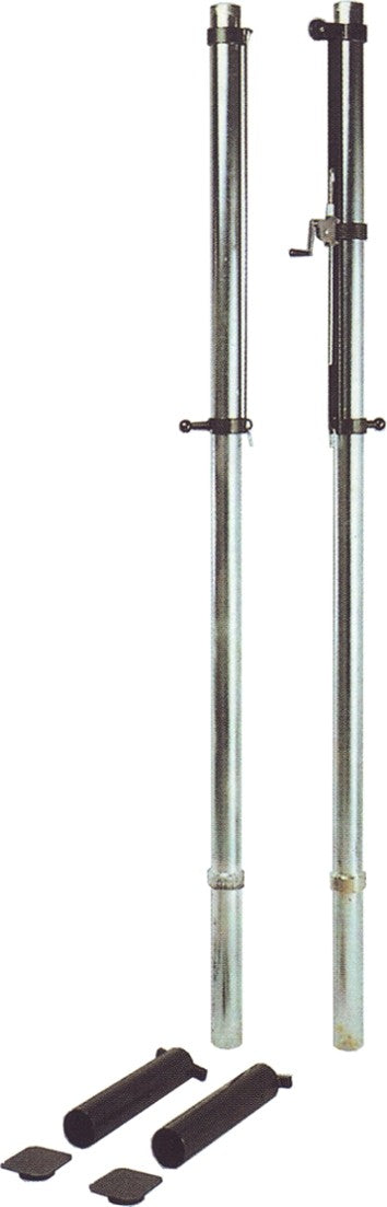 IMPIANTO PALLAVOLO VOLLEY TELESCOPICO MONOTUBOLARE PALO mm 60