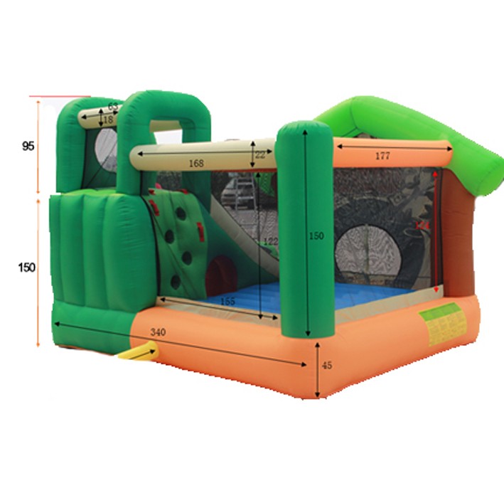 Gonfiabile Happy Air Jungle Fun Art. 9139