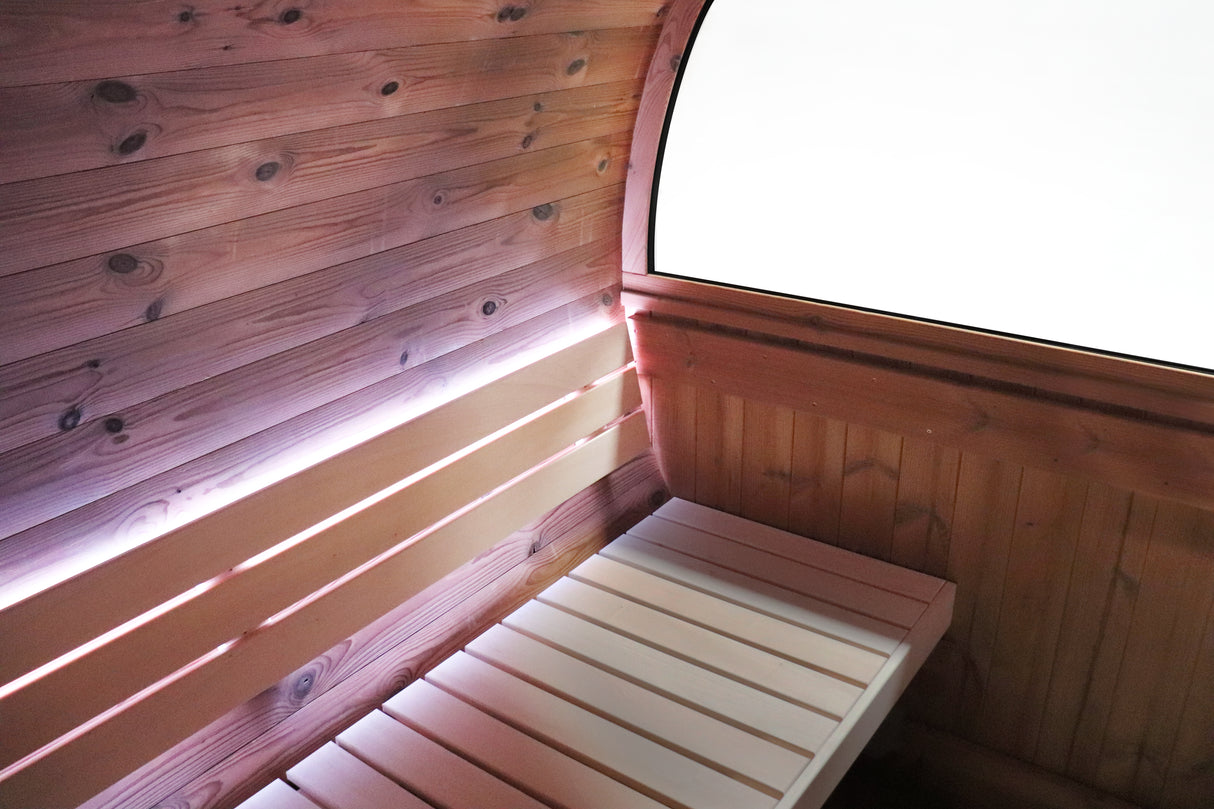 Sauna a Vapore Barile Onyxia di Holl Cod. HL-ONYXBARREL