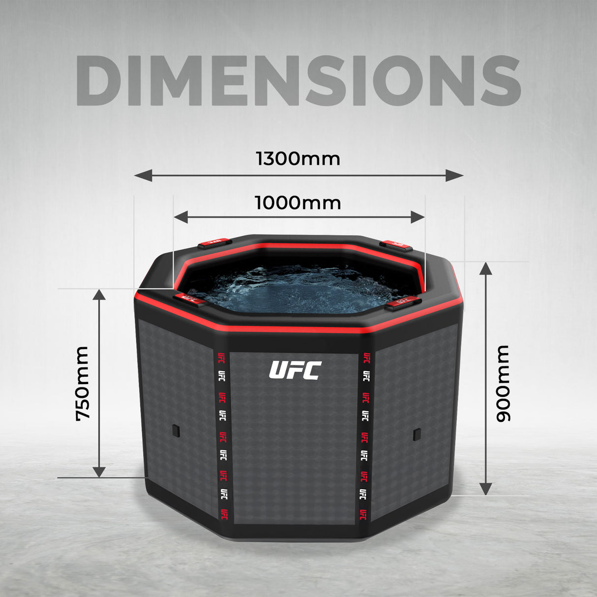 Net-Spa UFC Ice Bath Octagon Spa/Bagno di Ghiaccio Cod. SP-UFC250