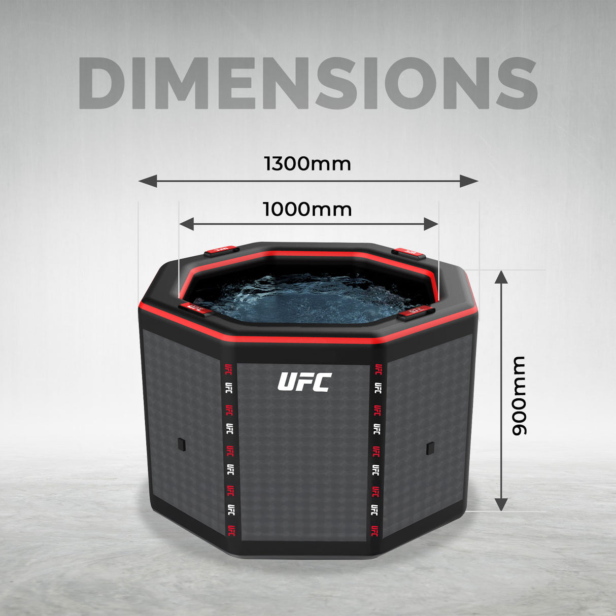 Kit refrigerante Netspa UFC Octagon IceBath 3-40°C Sauna Caldo / Freddo