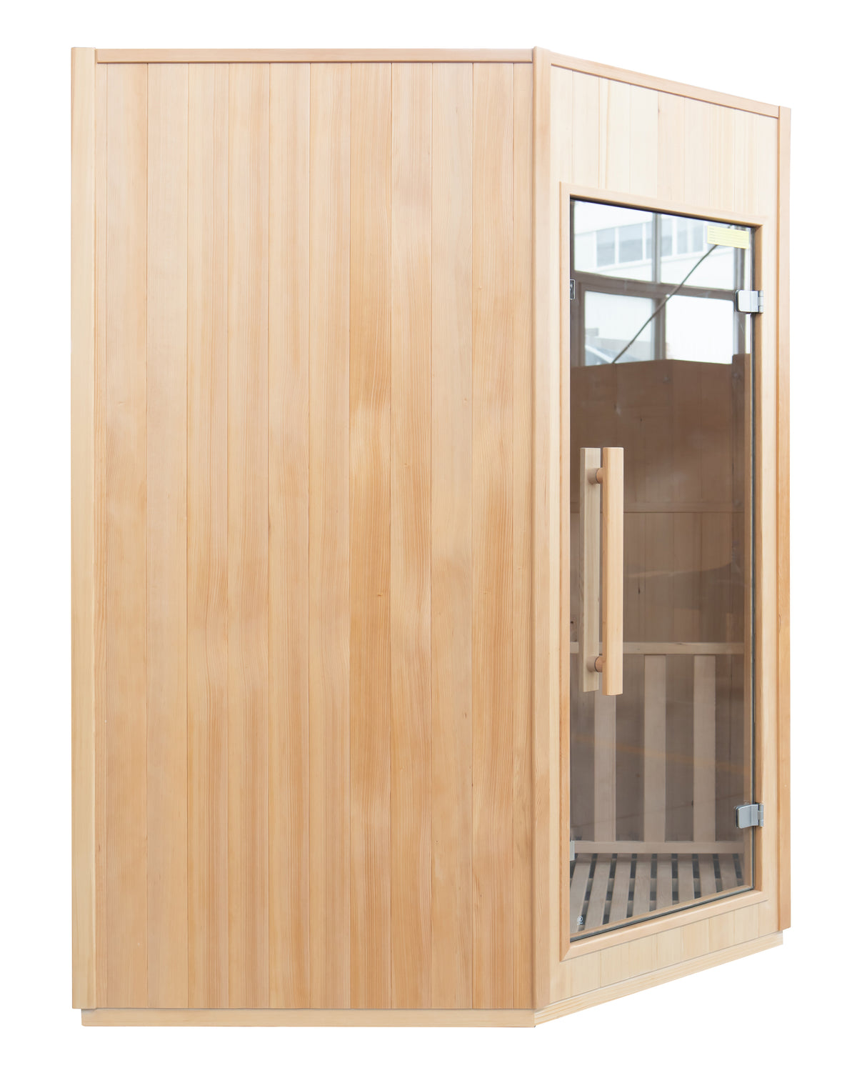 Sauna A Vapore Finlandese tradizionale Zen angolare 3-4 Posti 4.5kW Disponibile dal 11/06/2026 Cod. SN-ZEN3CPK Disponibile dal 06/06/2026