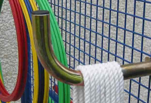 Coppia supporto mobile doppio per sostegno a mensola per sbarra danza Art. G408/2