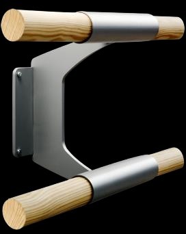 Supporto Sbarra Danza Arabesque Doppio Da Muro Dinamica Ballet grigio