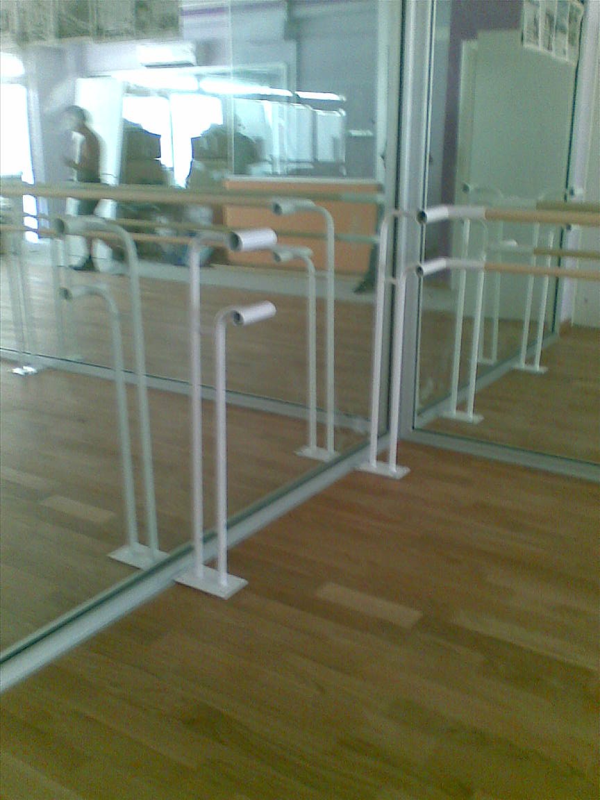 Supporto Sbarra Danza Dancefloor Doppio Da Pavimento