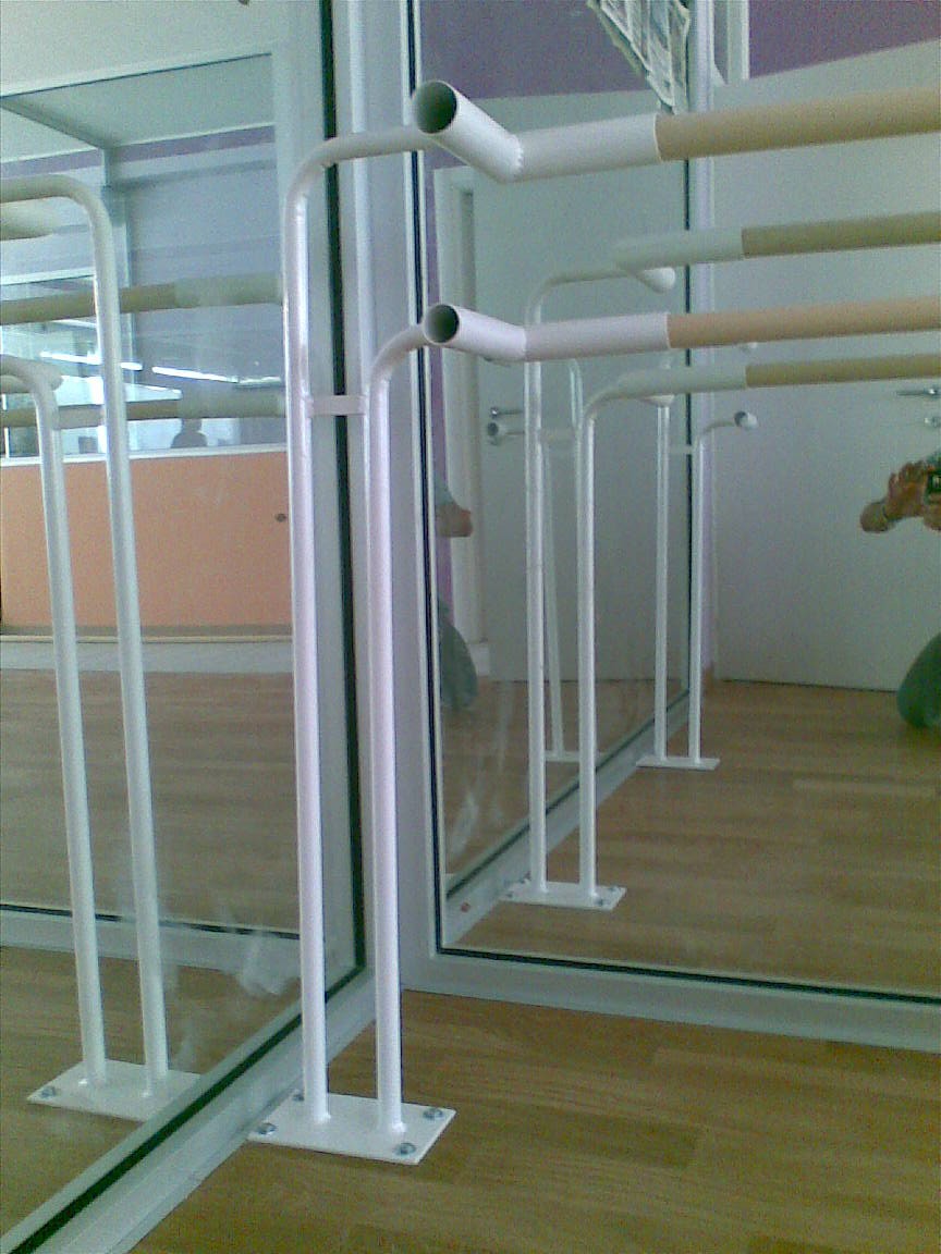 Supporto Sbarra Danza Dancefloor Doppio Da Pavimento