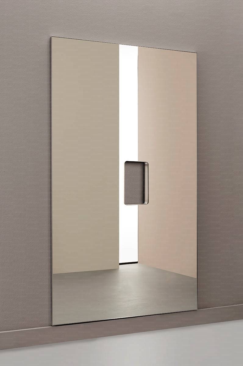 Specchio antinfortunistico modulare, liscio, 100x170h. con foro per mensola a muro Art. 1712