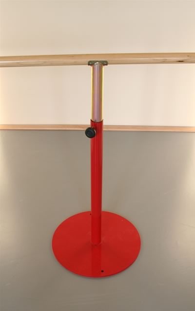 Coppia supporto mobile regolabile per sbarra danza Art. G408 colore azzurro o bianco