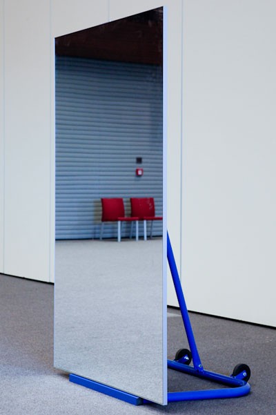 Specchio Danza Sicurezza Liscio Su Carrello Forma Una Parete Uniforme Art G. 400-R CONTATTARE X ACQUISTO