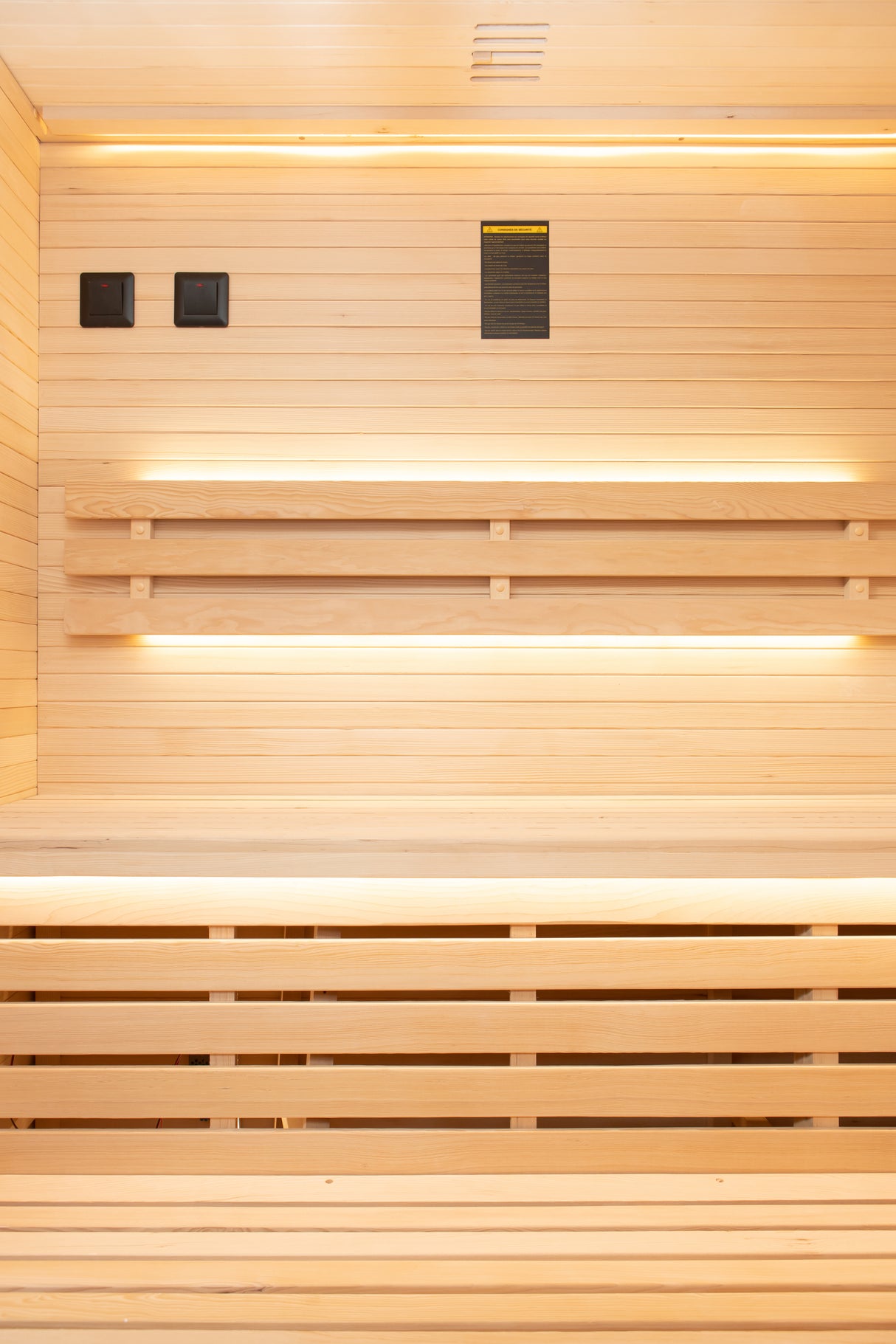 Sense Angular Sauna tradizionale a 3 posti STUFA DA 4.5kw DISPONIBILE DAL 08/06/2026 COD. SN-SENSE-3CPK