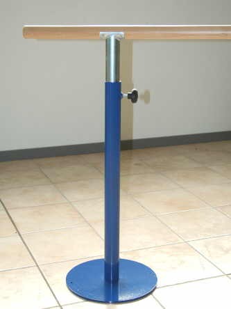 Sbarra danza mobile doppia completa regolabile 2 mt Art. G 408/D + G 405/2