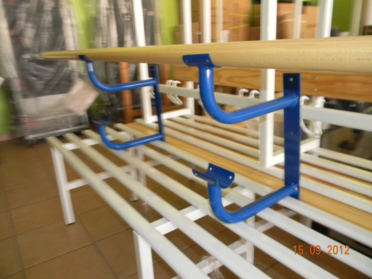 Sbarra danza a parete completa fissa da 3 m Art G 406 + G 405/3