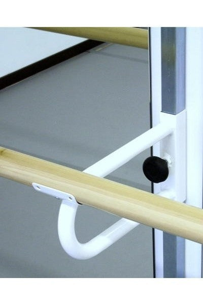 Sbarra danza a parete completa regolabile da 4 mt Art G 407 + G 405/4