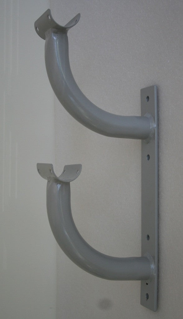 Sbarra danza a parete doppia completa fissa da 2m Art G 406/D + G 405/2