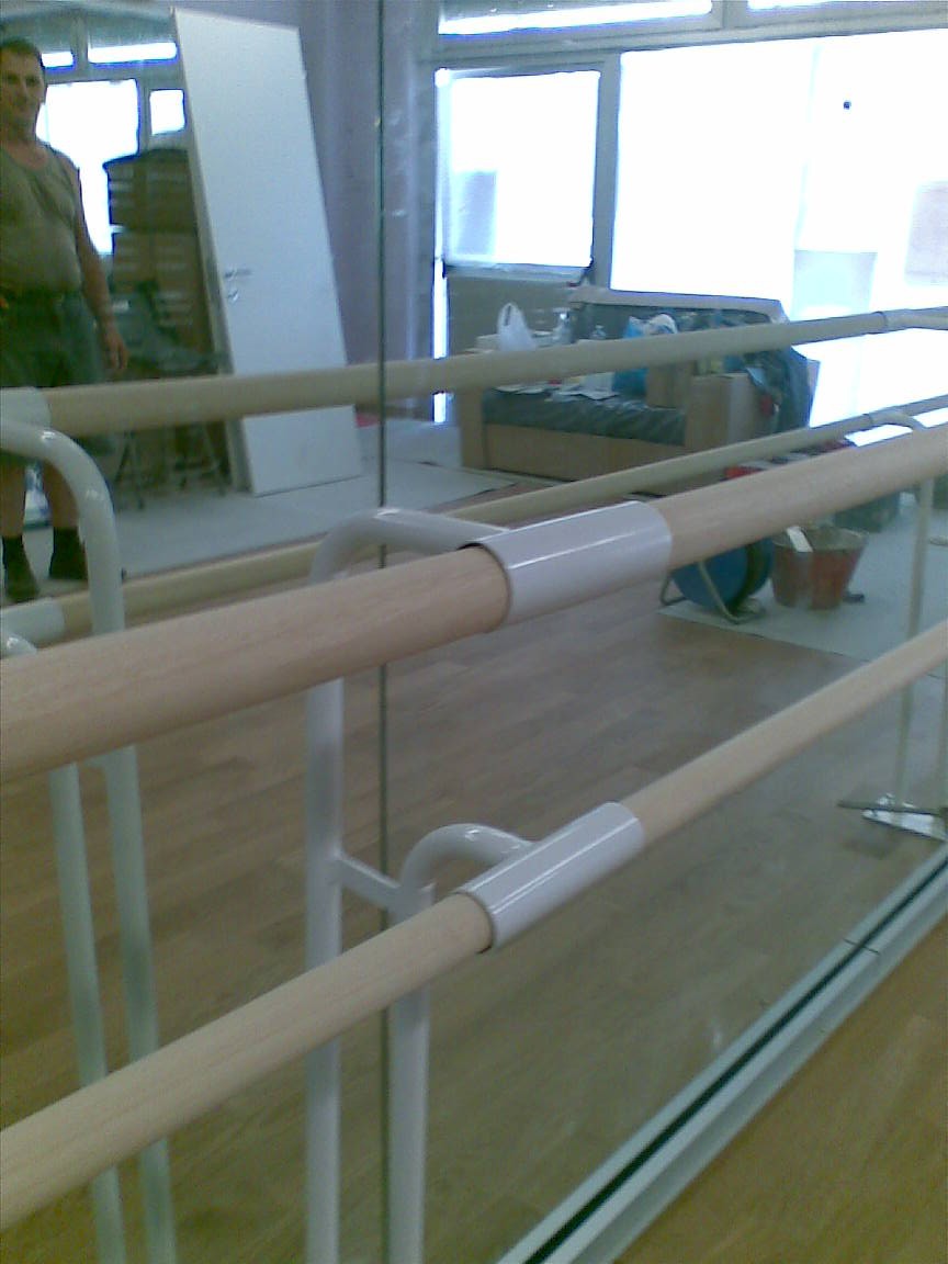 Sbarra Danza Completa Doppia Da Pavimento Dancefloor Mt 6