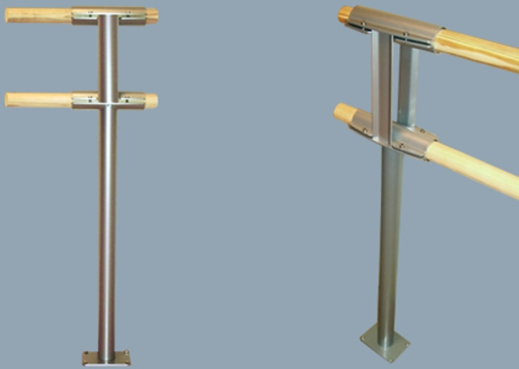 Sbarra Danza Fissa Doppia Modello Pina Fix mt 2