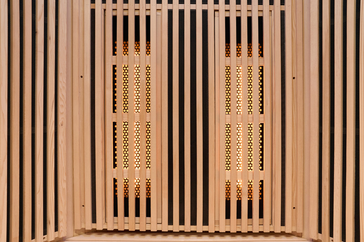 Sauna a infrarossi MOON, 2 posti, colore legno LUNA Costo, Spedizione e Preventivo su richiesta! HL-MOON2 Colore LEGNO Disponibile dal 04/06/2026