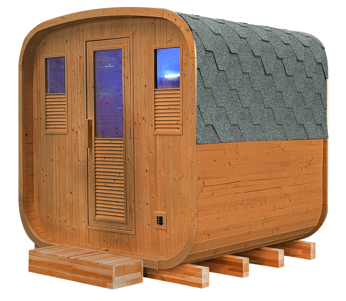 Sauna Gaïa Nova - Spruce FS da 6 posti a sedere Tecnologia a vapore Cod. SN-B200E Disponibile dal 05/06/2026
