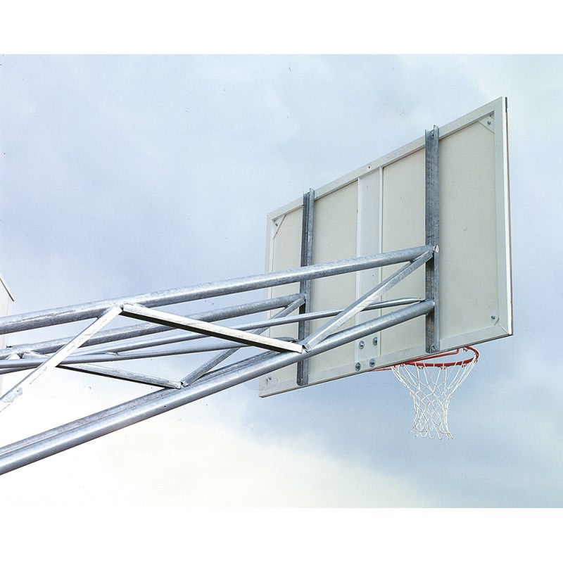 Impianto basket traliccio zincato a caldo sbalzo 228cm a paio Art 2421