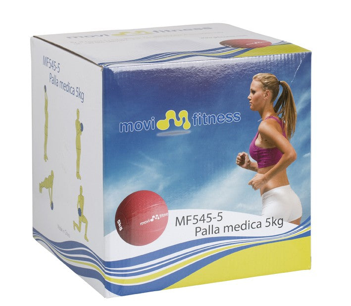 Palla Medica In Gomma Movi Fitness MF545-5 Kg5