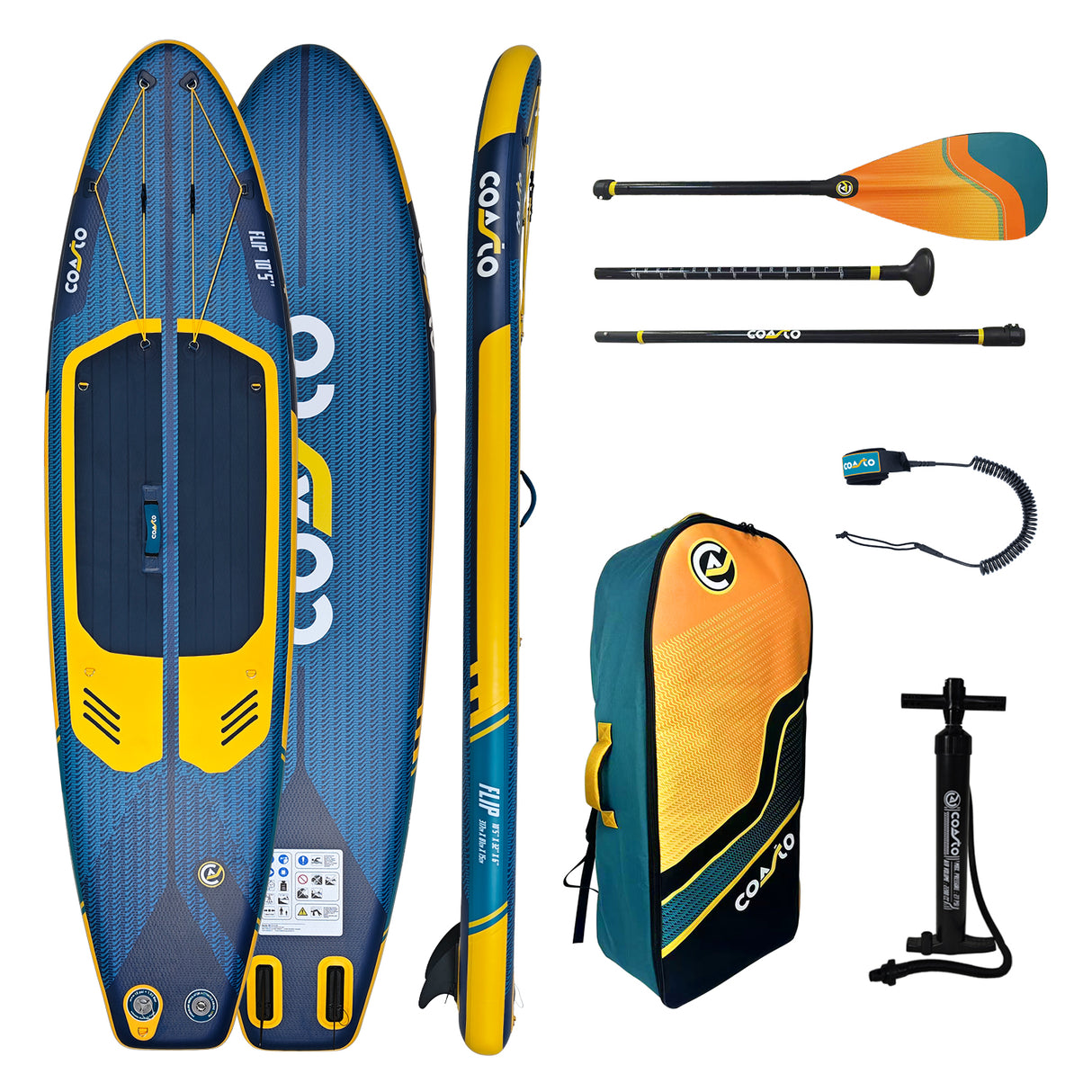 Tavola da SUP / PADDLEBOARD SUP Gonfiabile/ Pagaia Coasto Flip 10'5