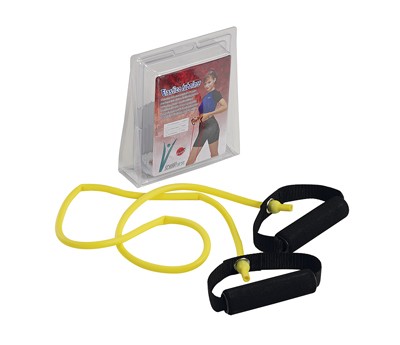 Elastico tubolare anallergico giallo Art 0905A resistenza leggera morbida