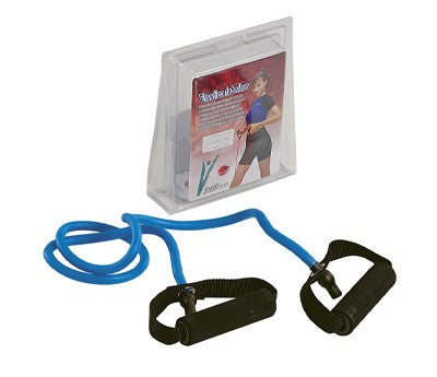 Elastico tubolare anallergico blu Art 0906A resistenza forte