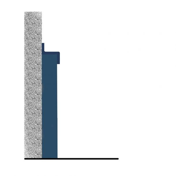 Profilo bordo finitura Z blu Art 3858BL