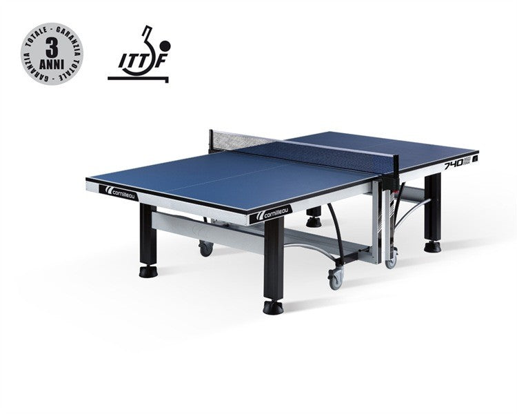 Tavolo Ping Pong Cornilleau Competition 740 ITTF Indoor Piano in agglomerato 25 mm con rivestimento speciale Skiltop