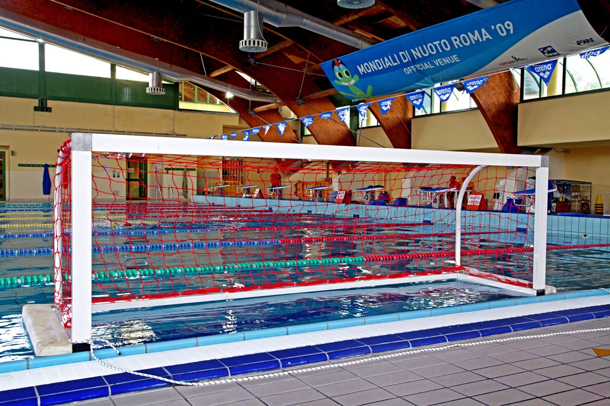 PORTE PALLANUOTO REGOLAMENTARE X VASCA 25 MT prezzo la coppia