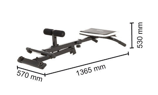 PANCA TOORX PER HYPEREXTENSION WBX-20 RICHIUDIBILE