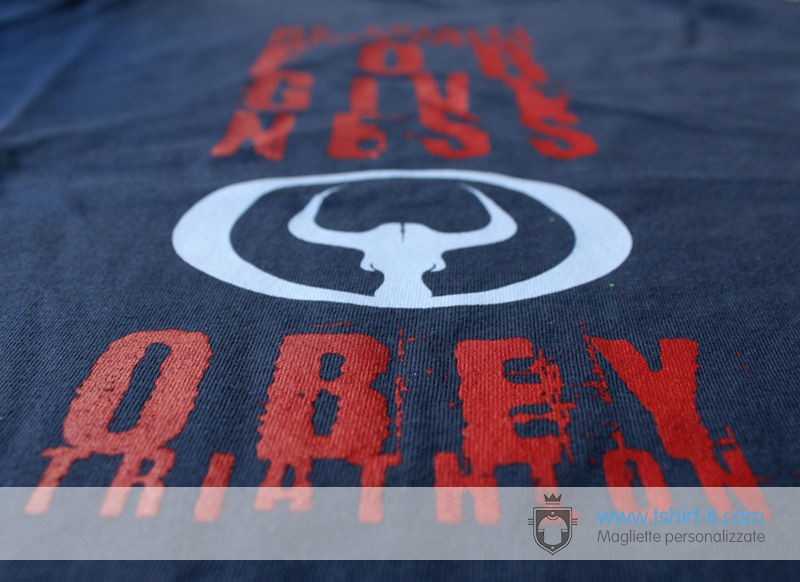 Stampe serigrafia applicata su Tute e maglie sportive