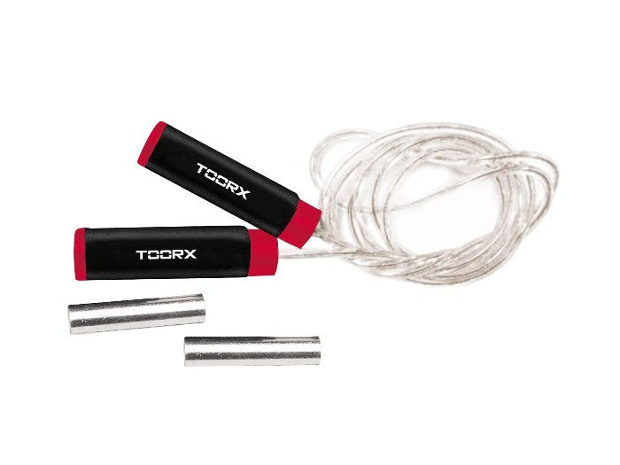 Corda Salto Professionale In Acciaio Con Pesi Toorx AHF-058