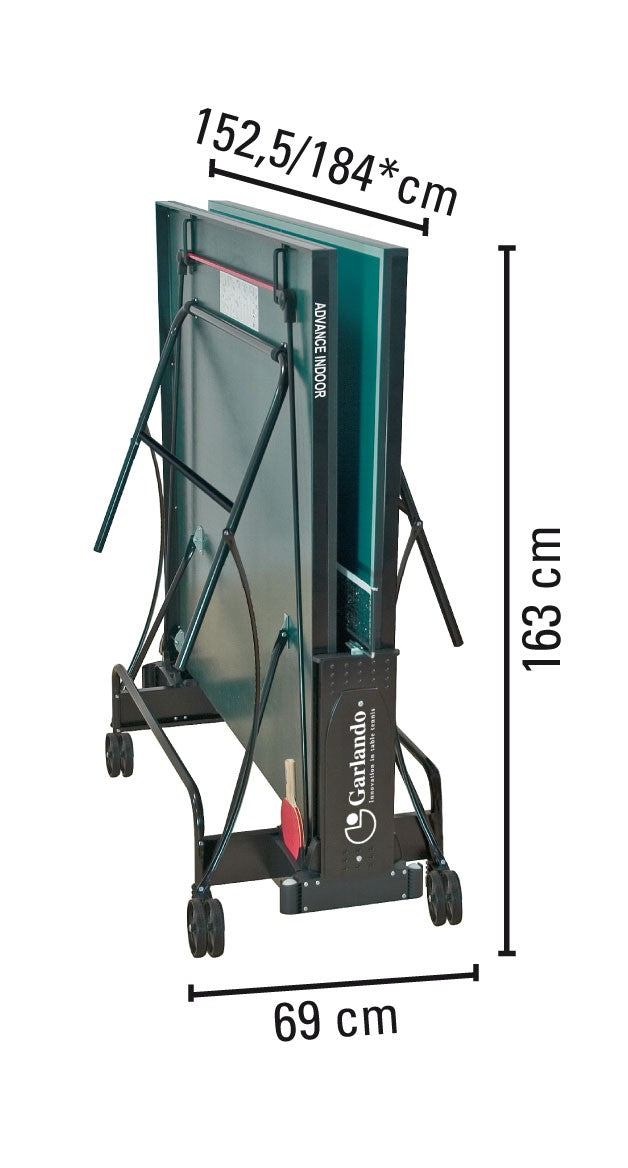 Tavolo Ping Pong Garlando Advance Indoor Azzurro COD.C-277I