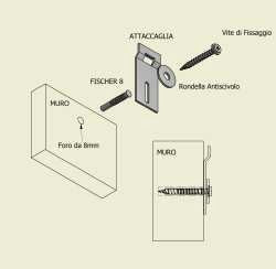 Specchio di sicurezza per palestre danza, fitness, antinfortunistico misure 1200x800 normale liscio simed