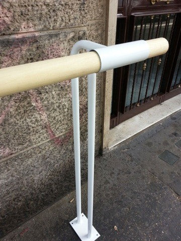 Sbarra danza completa singola da pavimento dancefloor mt 2