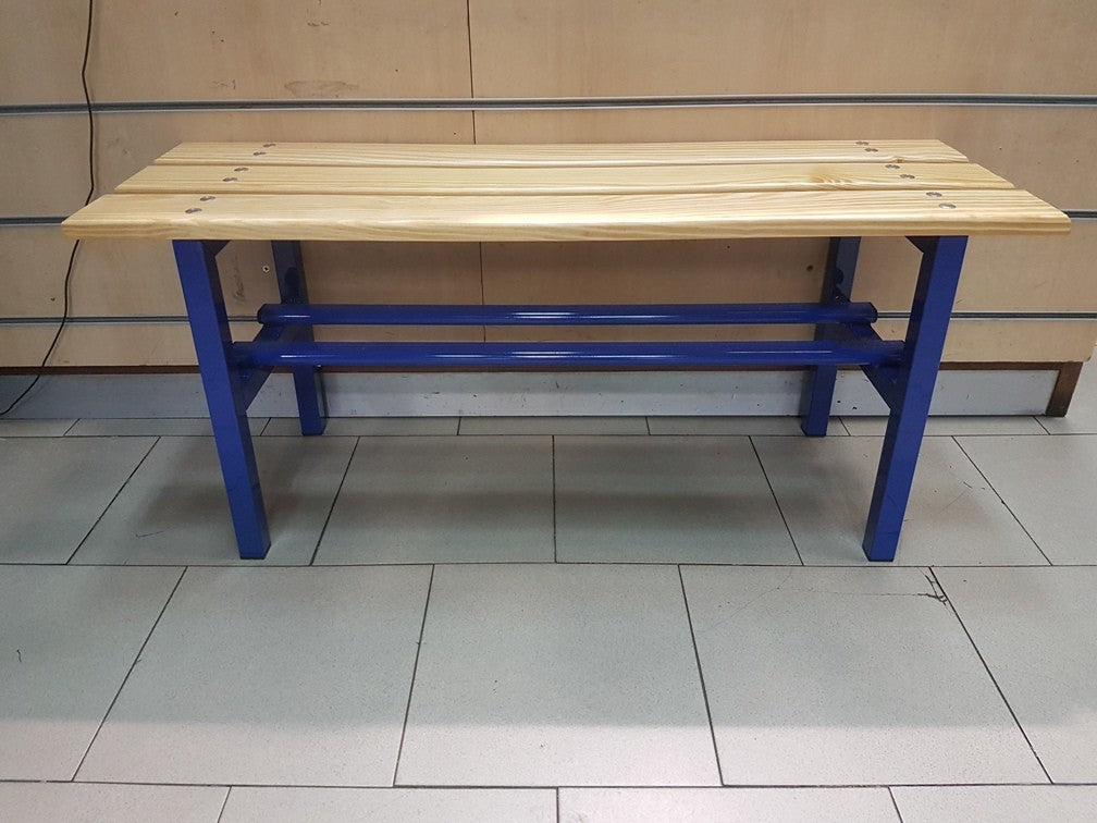 Panchina 1m Seduta Semplice Doghe Legno