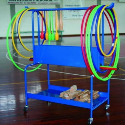 Mobile porta attrezzi con ruote piroettanti Art. G 110/1