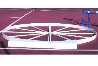 Pedana per lancio del disco Art. A 620