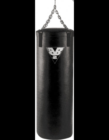 SACCO BOX IN VINILE CON FASCIA IN CUOIO h.cm100 diam.cm.35 kg.30