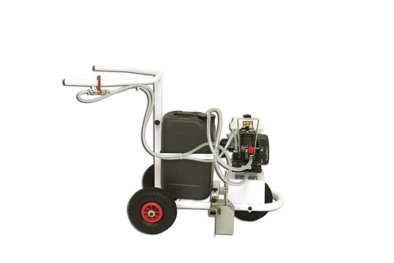 CARRELLO SEGNACAMPO PER VERNICE ECOLOGICA CON MOTORE S04576BIS